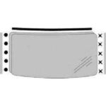 Baguette et bande protectrice