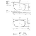 PLAQUETTES DE FREIN FIAT FIORINO 07 – FT29112